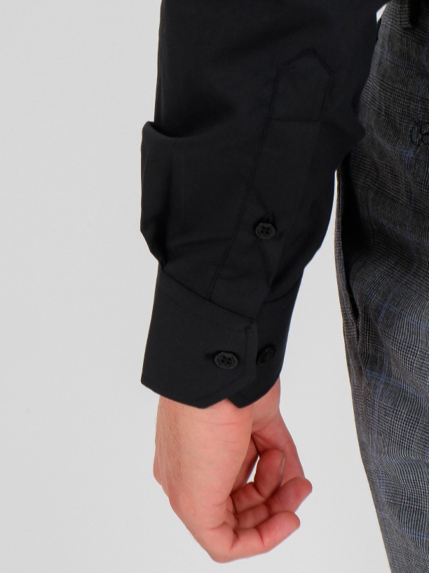 Slim fit plain classic shirt Slim fit plain classic shirt