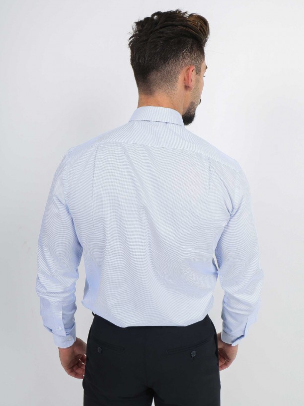Regular fit pattern classic shirt