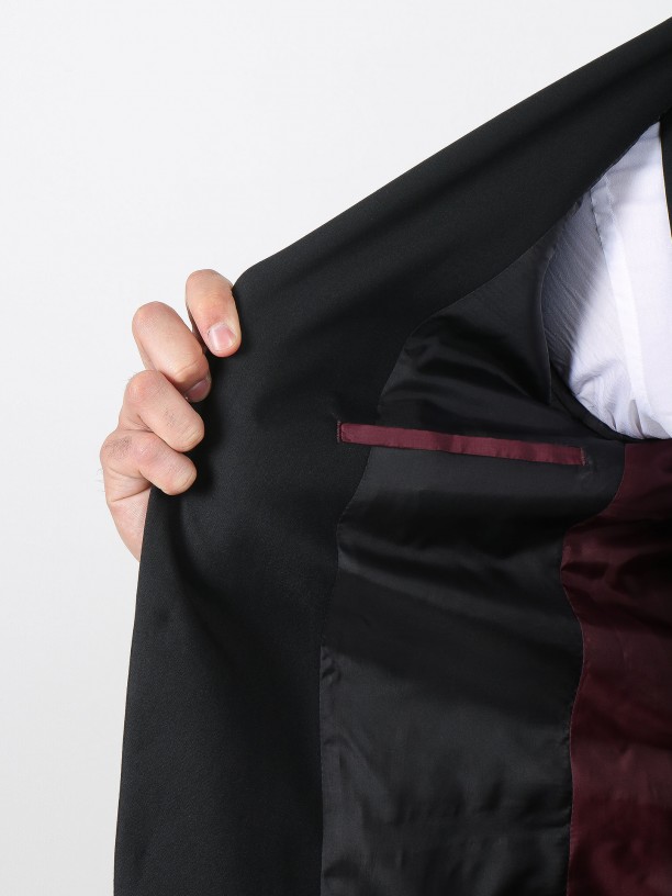 Vegan fabric elegant blazer Vegan fabric elegant blazer