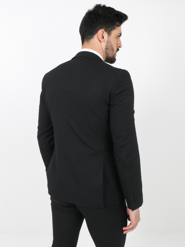 Vegan fabric elegant blazer Vegan fabric elegant blazer