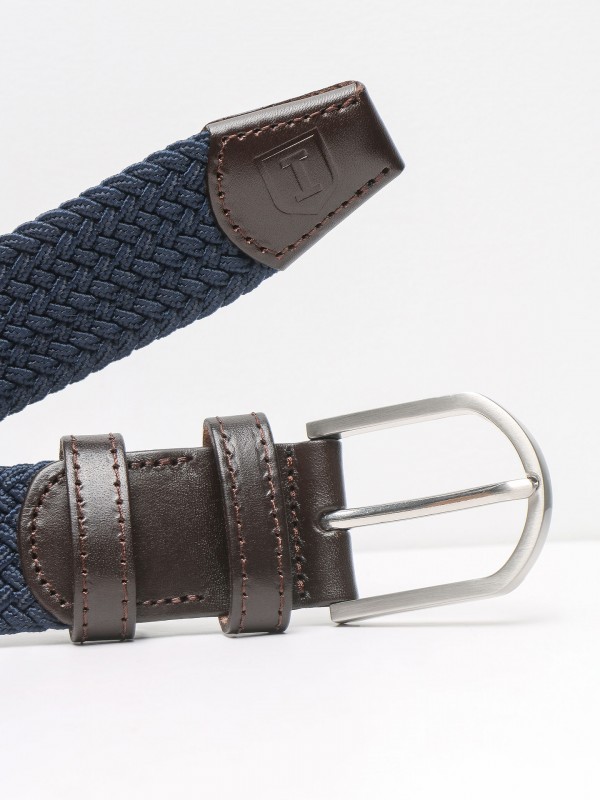 Casual braided detail belt