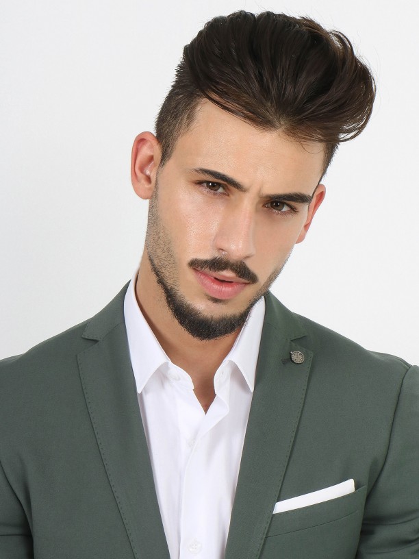 Slim fit plain suit