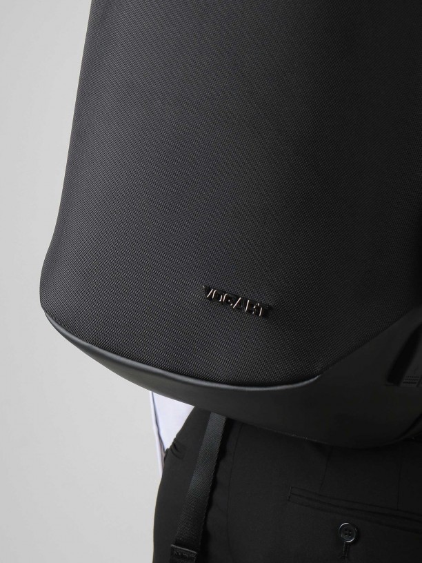 Black smart backpack