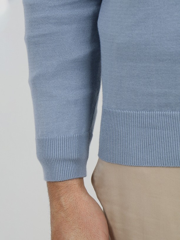 Camisola de malha 100% algodão Camisola de malha 100% algodão