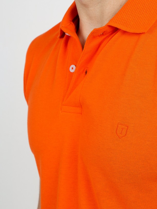 Pique polo shirt 100% cotton Pique polo shirt 100% cotton