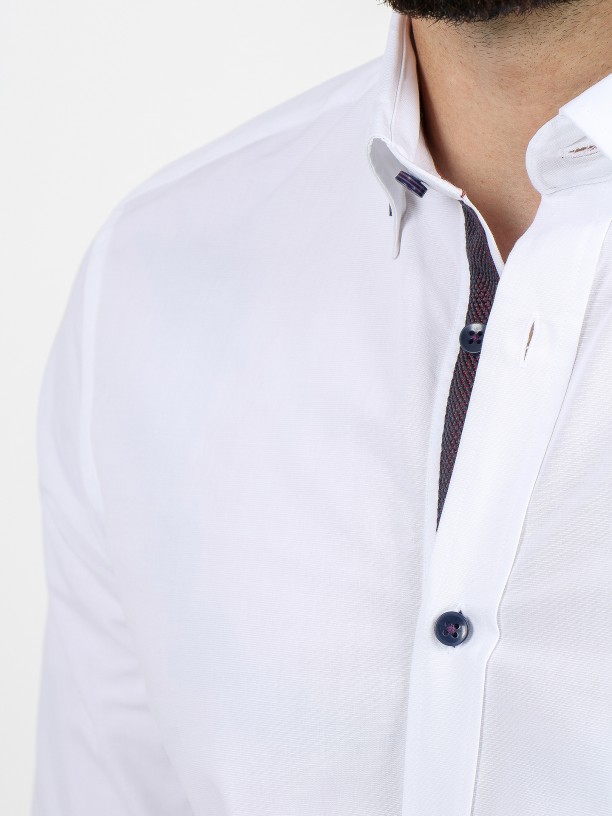 100% cotton plain shirt