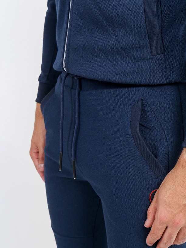 Structured tracksuit pants
