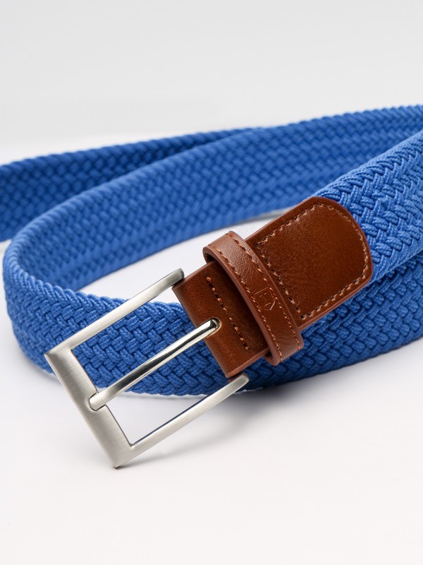 Braided detail casual belt