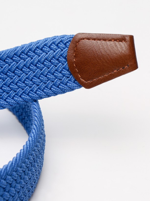 Braided detail casual belt