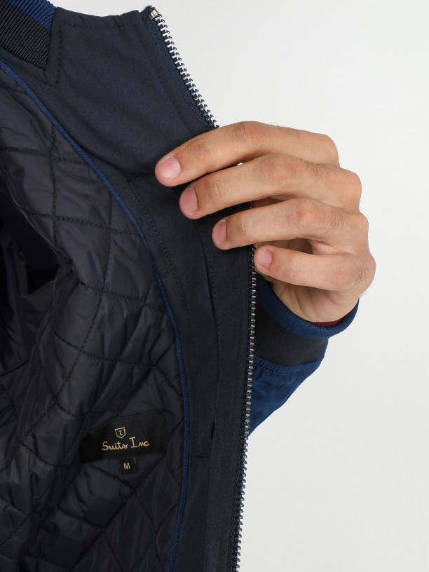 Padded bomber jacket Padded bomber jacket