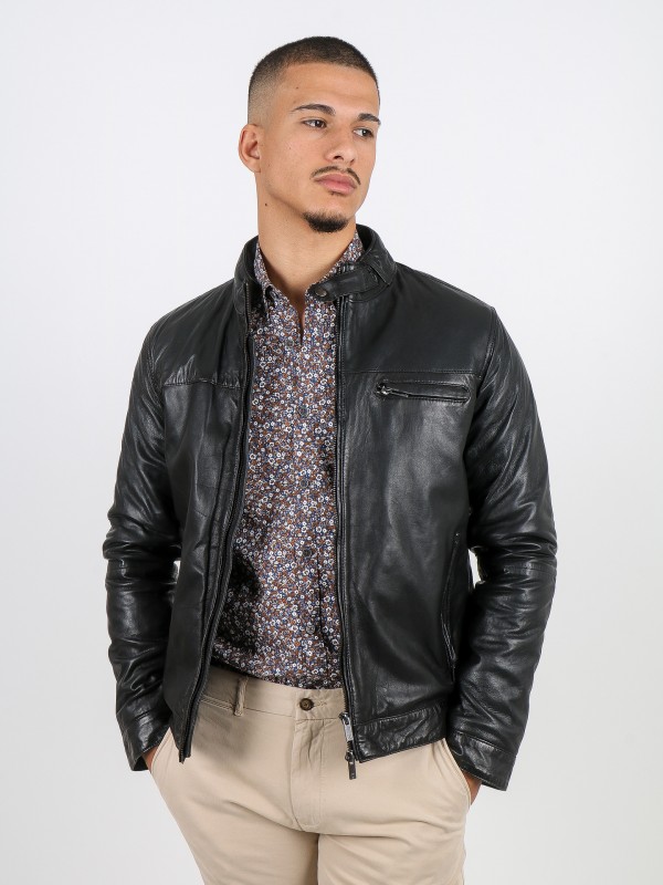 Genuine leather jacket