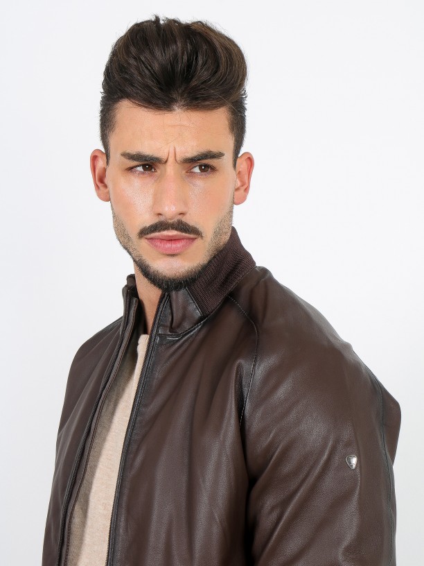 Genuine leather jacket