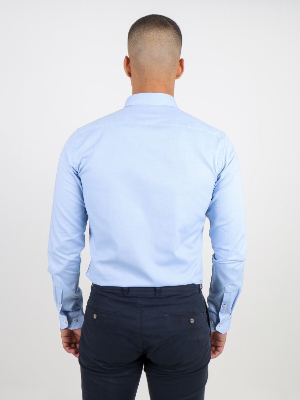 Camisa lisa 100% algodão Camisa lisa 100% algodão