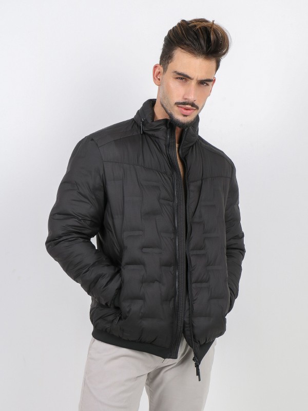 Lightweight quilted technical jacket