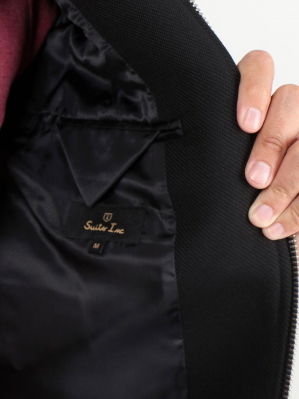 Bomber jacket with chest pockets Bomber jacket with chest pockets