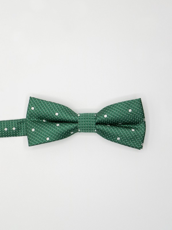 Dots pattern bow tie
