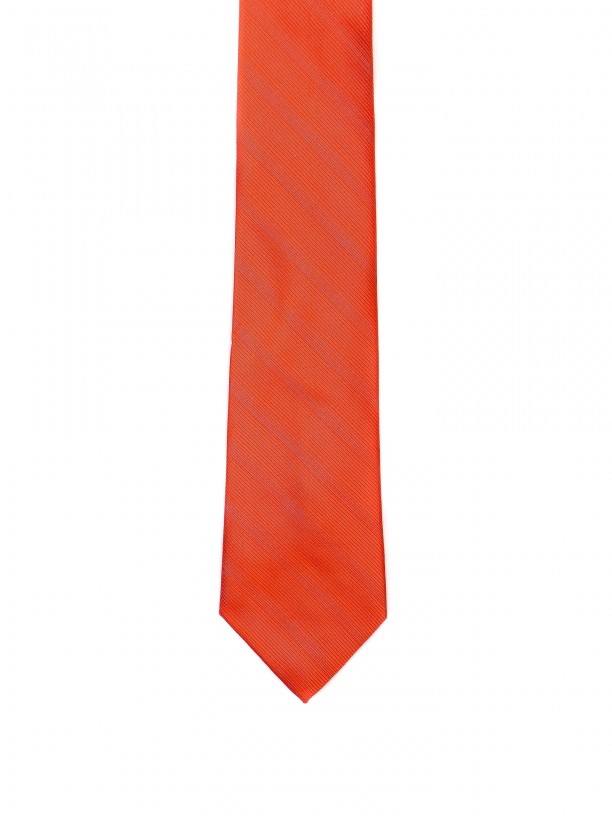 Classic tie with stripes pattern