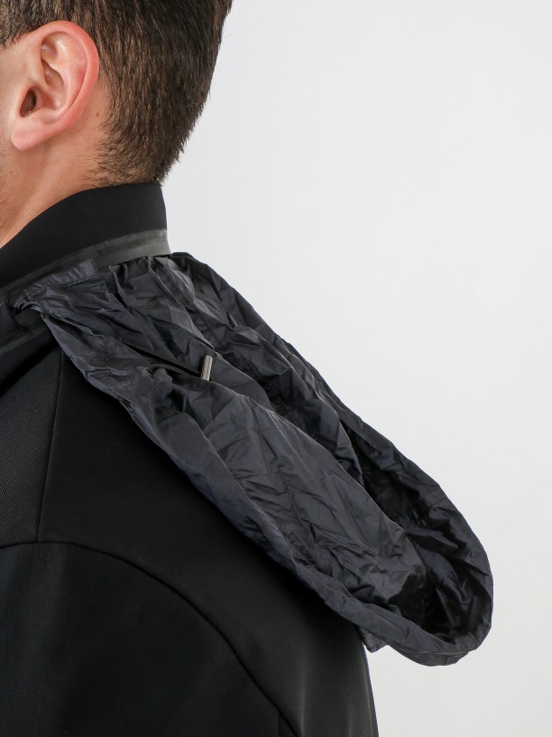 Parka técnica larga Parka técnica larga