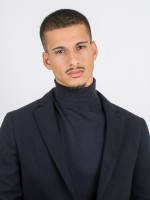 Sobretudo slim fit lapela clássica Sobretudo slim fit lapela clássica