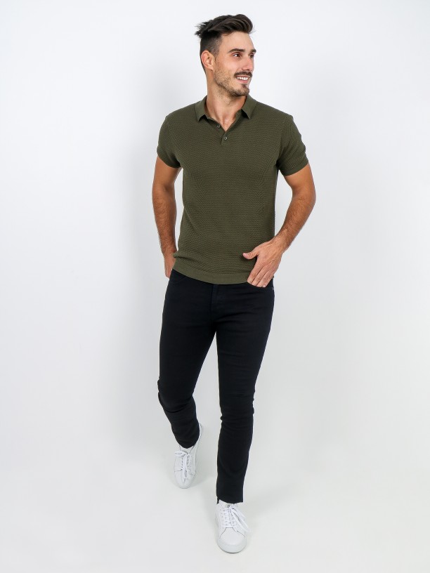 Slim fit cotton jeans Slim fit cotton jeans