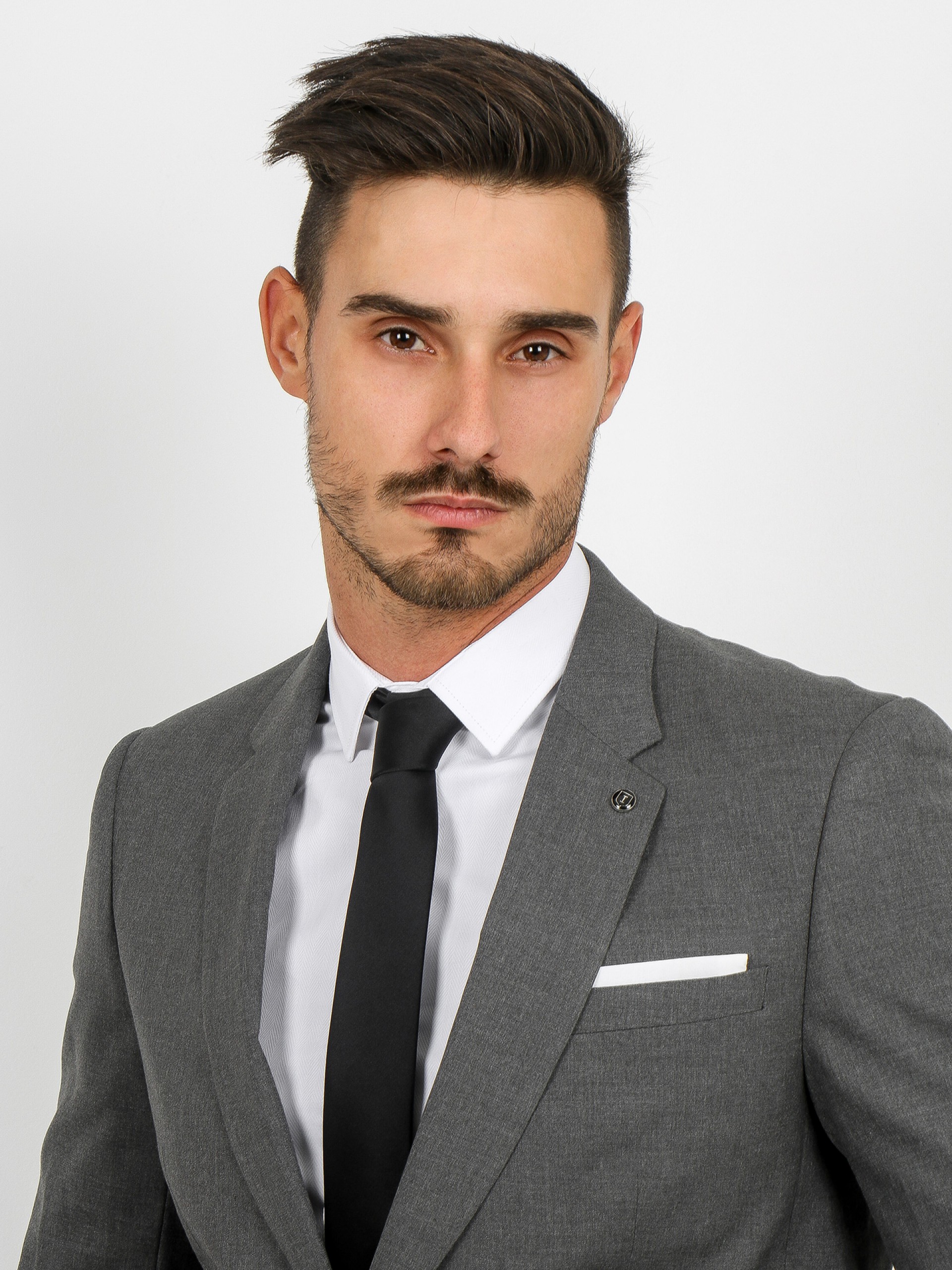 Blazer clássico slim fit recycled fabric