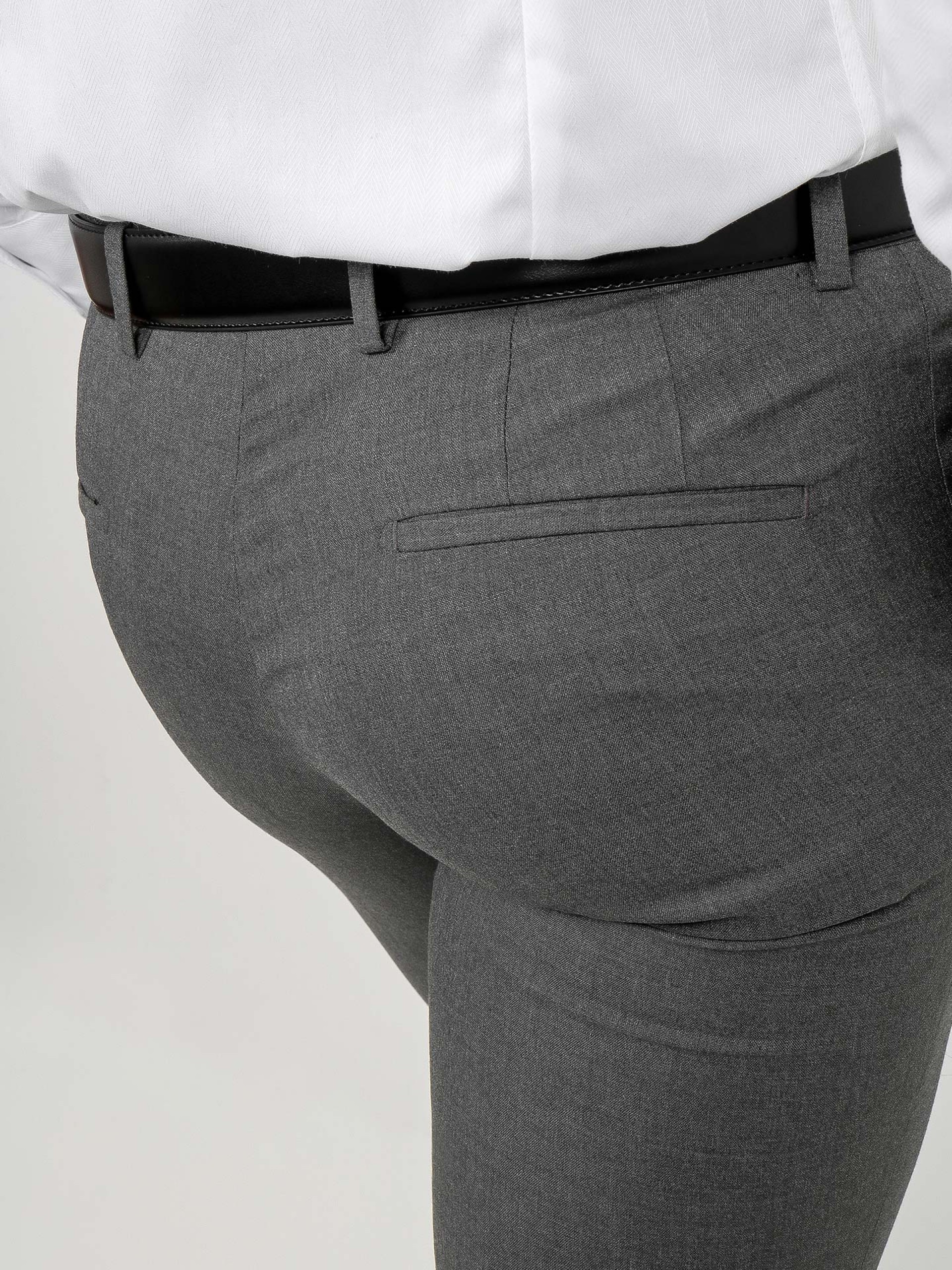 Pantalones clásicos slim fit recycled fabric