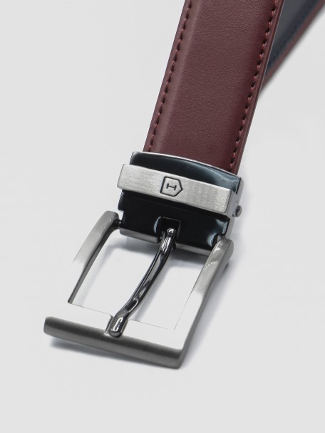 Cinto elegante em pele revers�vel