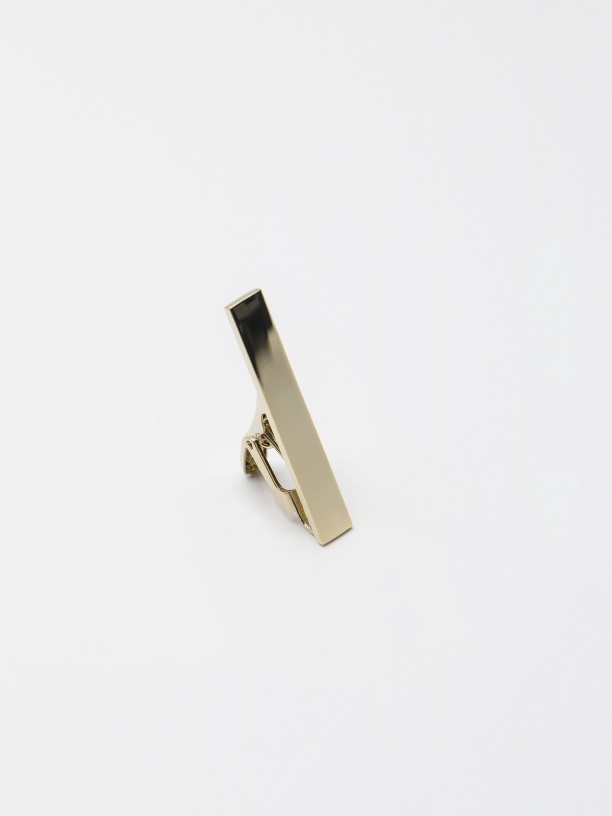Flat tie clip 4cm