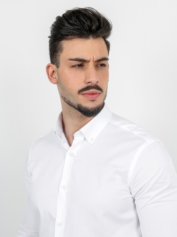 Plain cotton casual shirt Plain cotton casual shirt