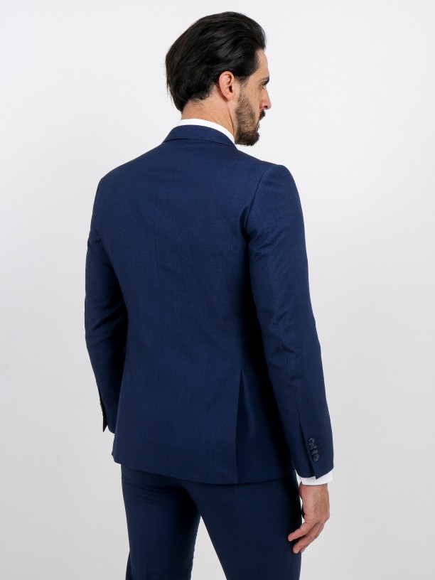 Traje de micro estampado regular fit Traje de micro estampado regular fit