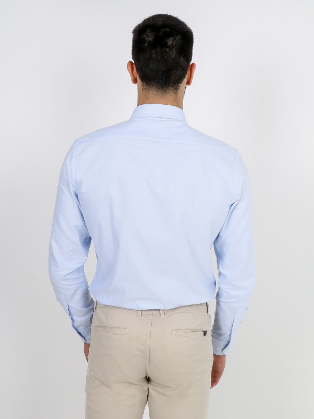 Camisa de algodo com bordado