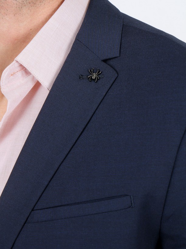 Fato liso slim fit Fato liso slim fit