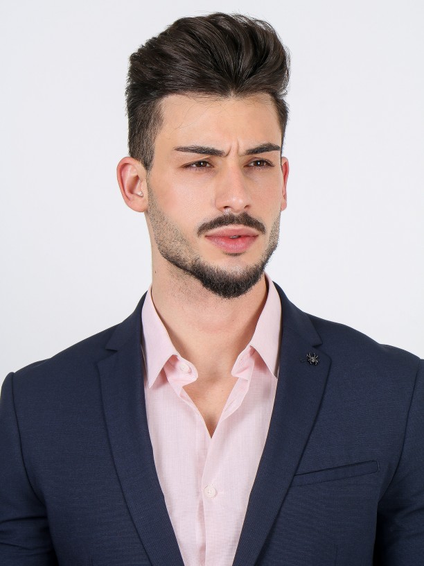 Fato liso slim fit Fato liso slim fit