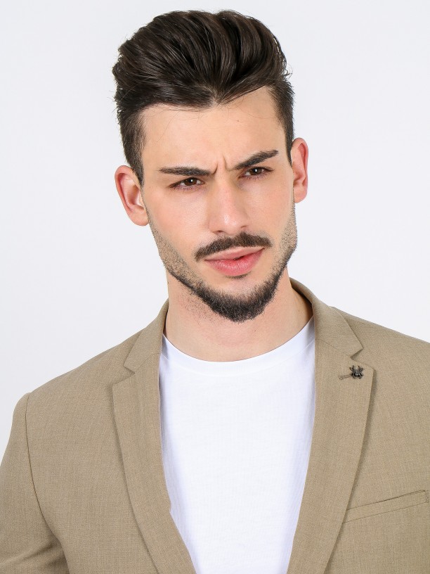 Fato liso slim fit Fato liso slim fit