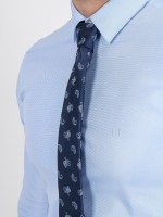 Camisa clássica slim fit micro estrutura Camisa clássica slim fit micro estrutura