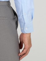 Camisa clássica slim fit micro estrutura Camisa clássica slim fit micro estrutura