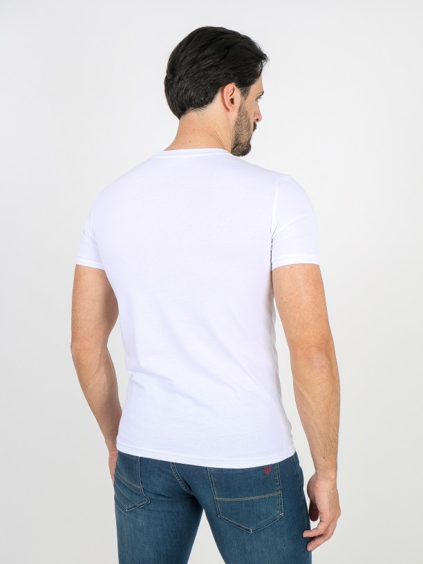 T-shirt 100% algodão USA