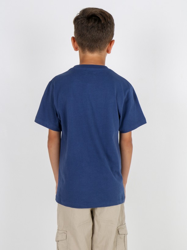 T-shirt 100% algodão cuba kids