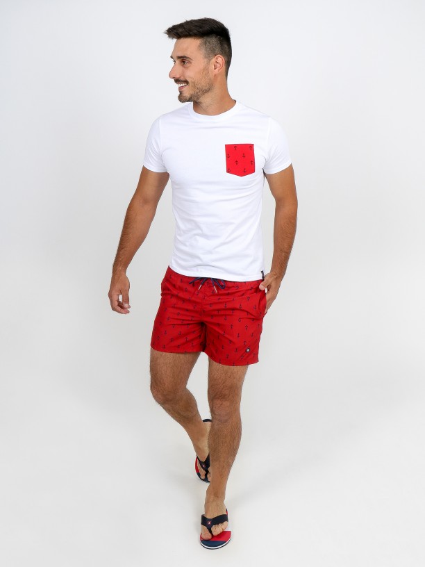 Anchors pattern swim shorts Anchors pattern swim shorts
