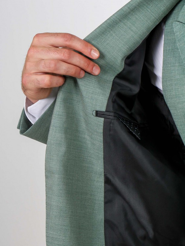 Fato liso slim fit Fato liso slim fit