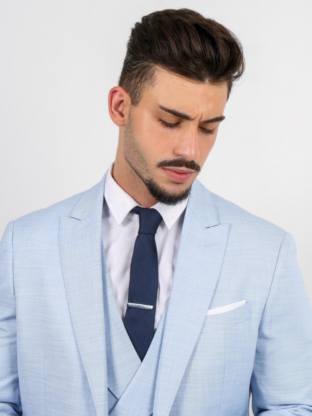Fato liso slim fit Fato liso slim fit