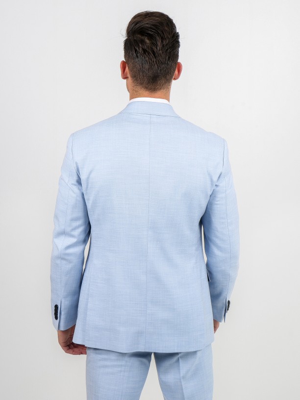 Fato liso slim fit Fato liso slim fit