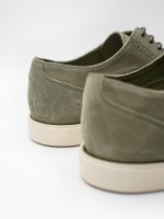 Sapato casual pele camurça picado Sapato casual pele camurça picado