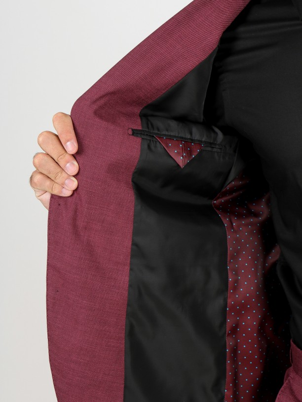 Fato liso slim fit Fato liso slim fit