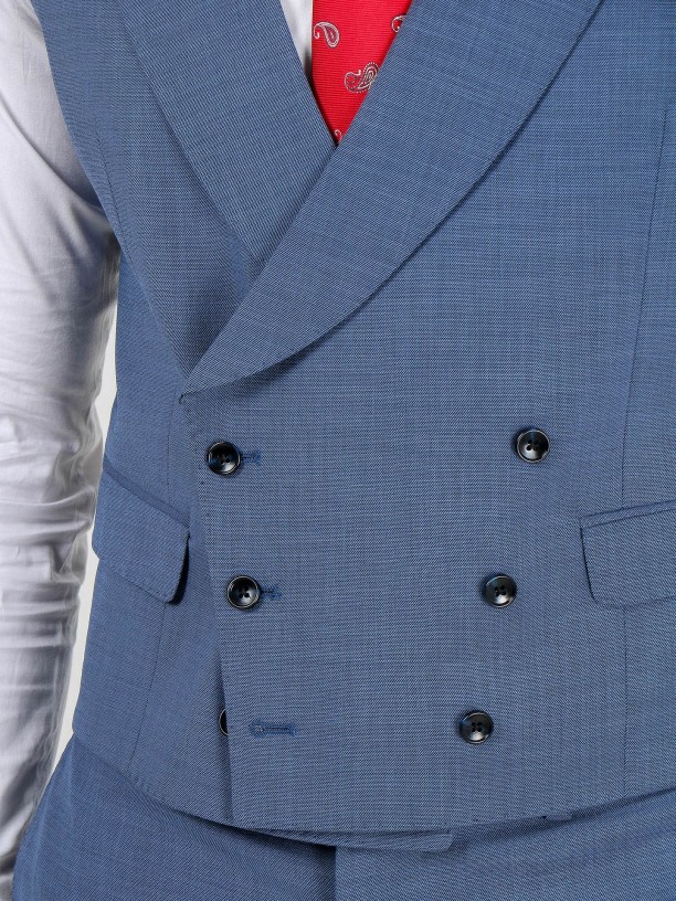 Classic crossed slim fit waistcoat Classic crossed slim fit waistcoat