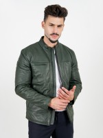 Blus�o de pele genu�na