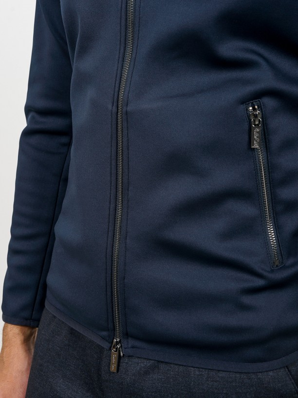 Lightweight elastic bomber jacket Lightweight elastic bomber jacket