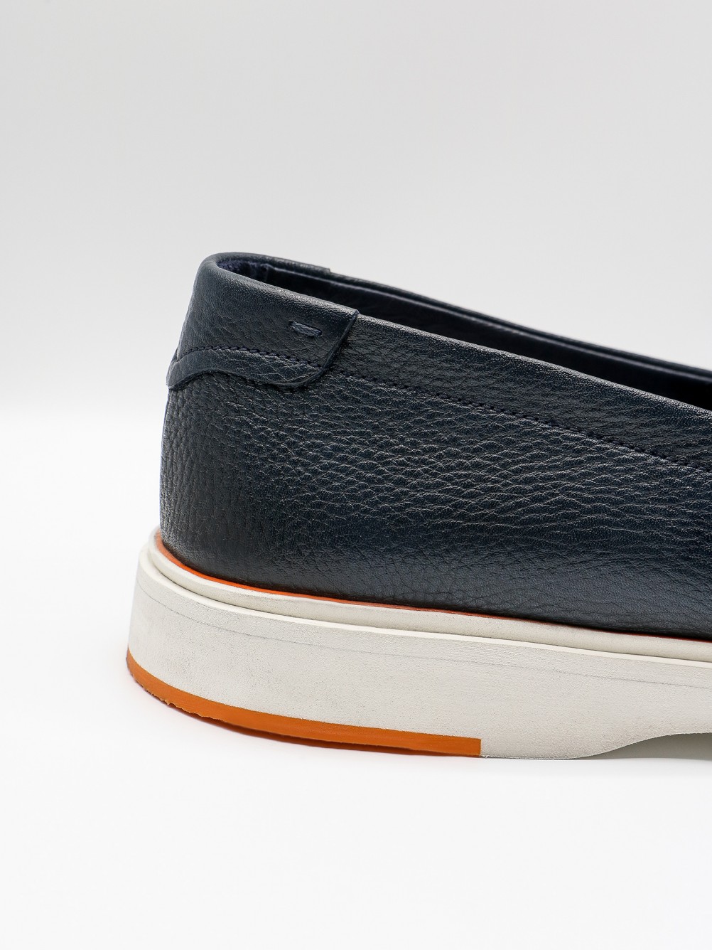 Mocassin casual em pele