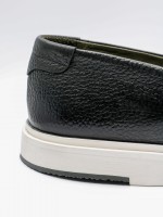 Mocassin casual em pele