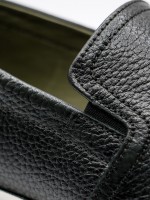 Mocassin casual em pele